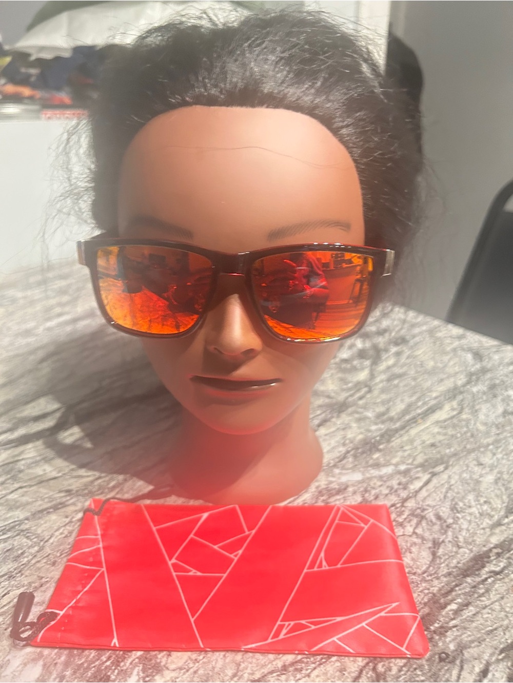 Quicksilver  Women’s Sunglasses with Orange Mirrored Lenses
